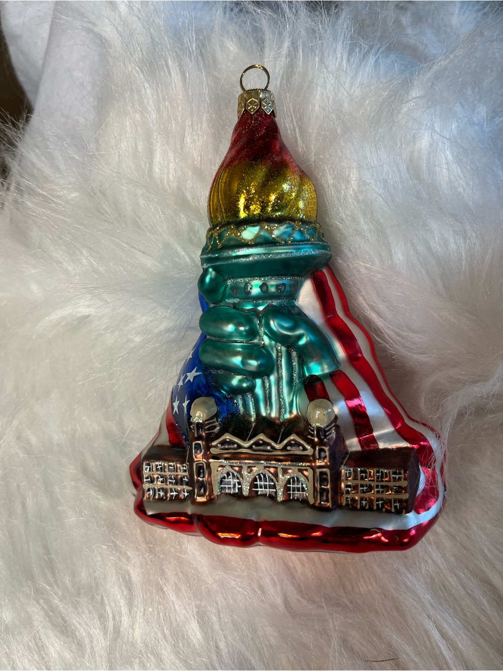 Kurt Adler “Joy To The Workld” Ornament